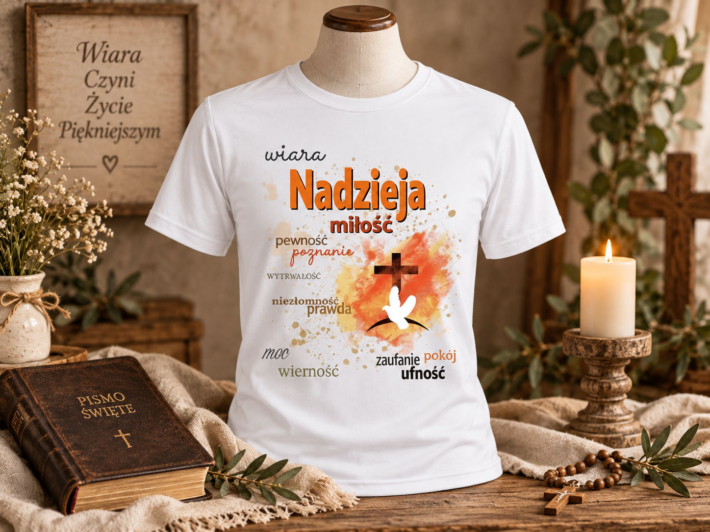Koszulki religijne z nadrukiem – SacrumStyle